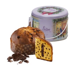 Panettone Regal Cioccolato - Linea Top Latta Limited Edition - cioccolato - 750 gr - Loison