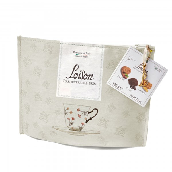 Biscotti classici assortiti - in bustina - 120 gr - Loison