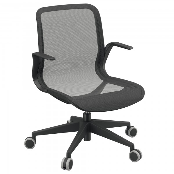 Poltrona direzionale Marilyn MYD - con braccioli inclusi - nero - Unisit Poltrona direzionale Marilyn MYD - con braccioli inclusi - nero - Unisit