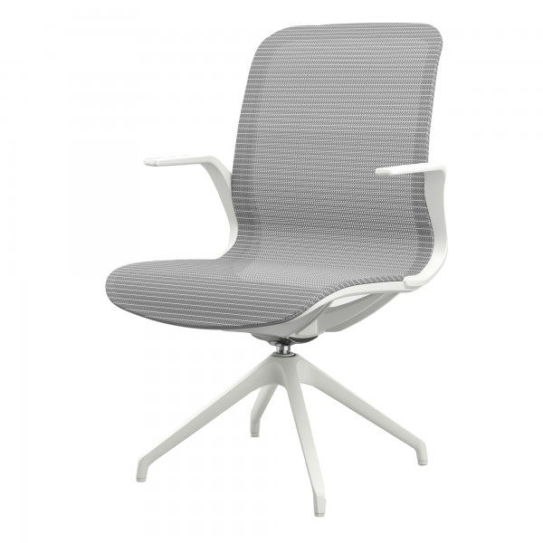 Poltrona direzionale Marilyn MYD4O - con braccioli inclusi - bianco - Unisit Poltrona direzionale Marilyn MYD4O - con braccioli inclusi - bianco - Unisit