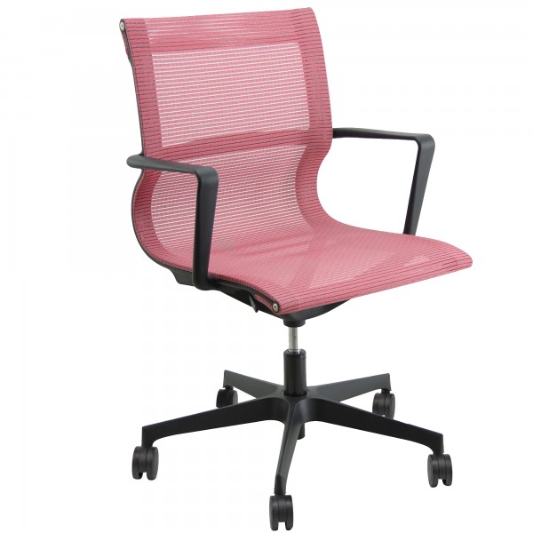 Poltrona direzionale Tekno TKN - con braccioli inclusi - coral - Unisit Poltrona direzionale Tekno TKN - con braccioli inclusi - coral - Unisit