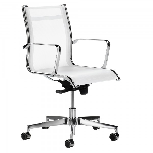 Poltrona direzionale Pollux PLD - con braccioli inclusi - bianco - Unisit Poltrona direzionale Pollux PLD - con braccioli inclusi - bianco - Unisit