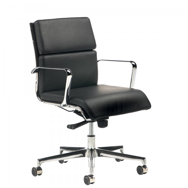 Poltrona direzionale Pollux Elite POD - con braccioli inclusi - nero - Unisit Poltrona direzionale Pollux Elite POD - con braccioli inclusi - nero - Unisit