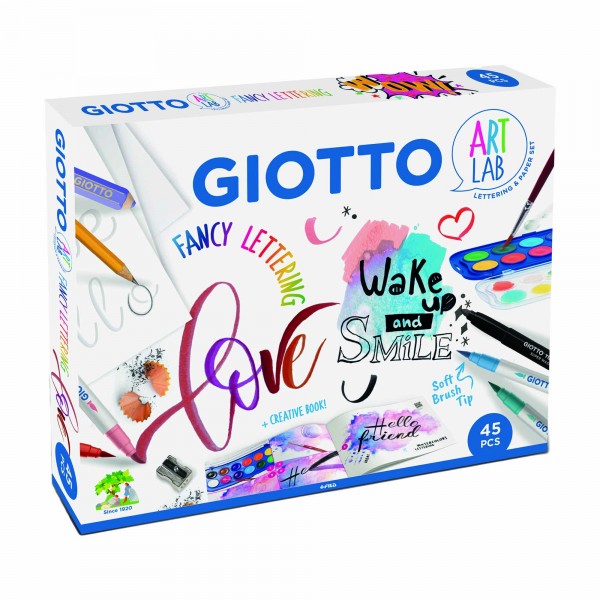 Laboratorio artistico Fancy Lettering - Giotto Laboratorio artistico Fancy Lettering - Giotto