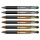 Astuccio penne a sfera Chrome - punta 1,00 mm - 4 colori  - Osama - conf. 6 pezzi