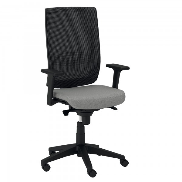 Poltrona semidirezionale Kind KIAN - con braccioli regolabili - grigio chiaro - Unisit Poltrona semidirezionale Kind KIAN - con braccioli regolabili - grigio chiaro - Unisit