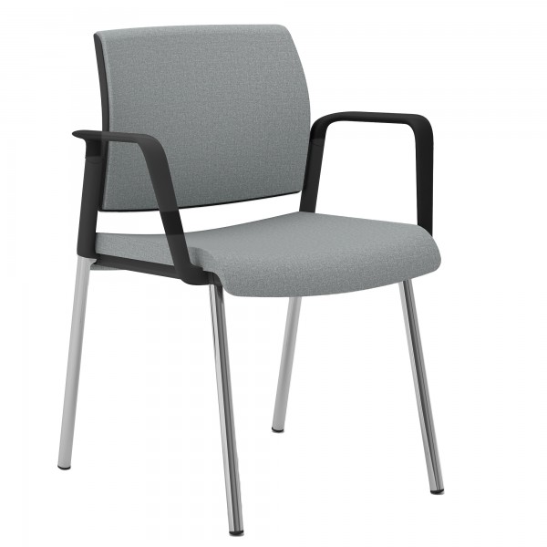 Seduta attesa Kind KI4GNBR - con braccioli inclusi - grigio chiaro - Unisit Seduta attesa Kind KI4GNBR - con braccioli inclusi - grigio chiaro - Unisit