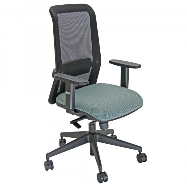 Seduta operativa Jet JEA - con braccioli regolabili - verde - Unisit Seduta operativa Jet JEA - con braccioli regolabili - verde - Unisit