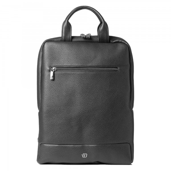 Zaino slim Gate Trended - 28 x 38 x 10 cm - ecopelle - nero - InTempo Zaino slim Gate Trended - 28 x 38 x 10 cm - ecopelle - nero - InTempo