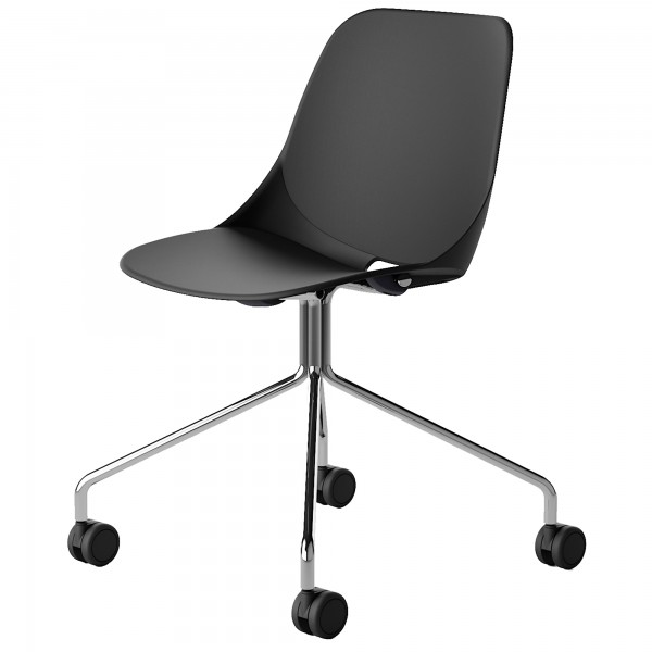 Seduta attesa Quick QKG4 - senza braccioli - nero - Unisit Seduta attesa Quick QKG4 - senza braccioli - nero - Unisit