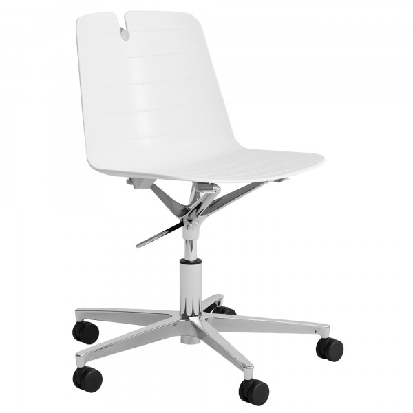 Seduta Home/Office Mindy MNGP - senza braccioli - bianco - Unisit Seduta Home/Office Mindy MNGP - senza braccioli - bianco - Unisit