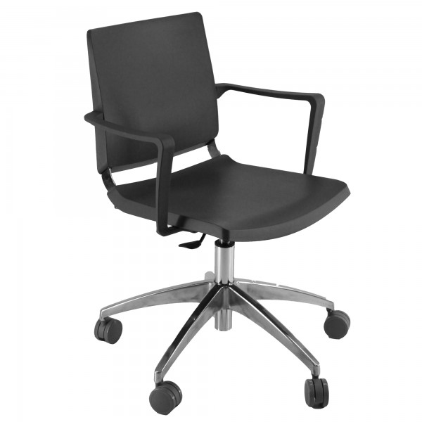 Seduta attesa Atenea ATGBR - con braccioli inclusi - nero - Unisit Seduta attesa Atenea ATGBR - con braccioli inclusi - nero - Unisit