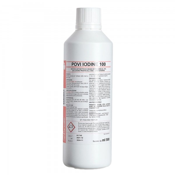 Disinfettante - a base di povi iodine 100 - 500 ml - PVS