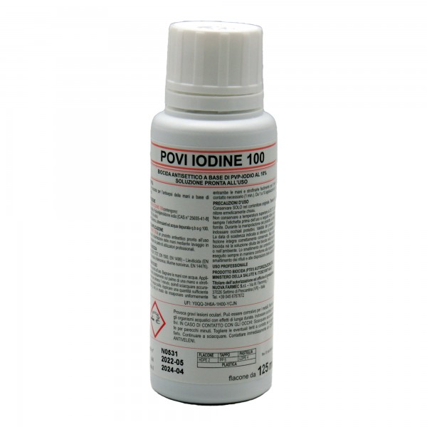 Disinfettante - a base di povi iodine 100 - 125 ml - PVS Disinfettante - a base di povi iodine 100 - 125 ml - PVS
