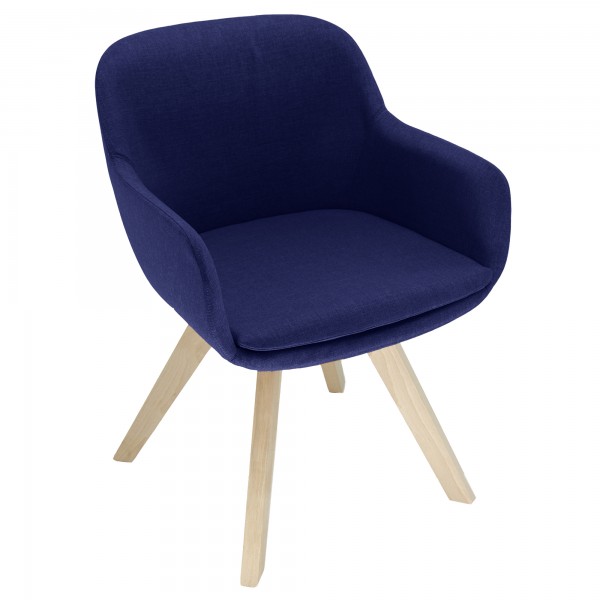 Poltroncina attesa Febe FBL - blu - Unisit Poltroncina attesa Febe FBL - blu - Unisit