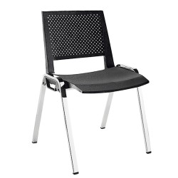 Seduta attesa Kentra KEC - senza braccioli - nero - Unisit