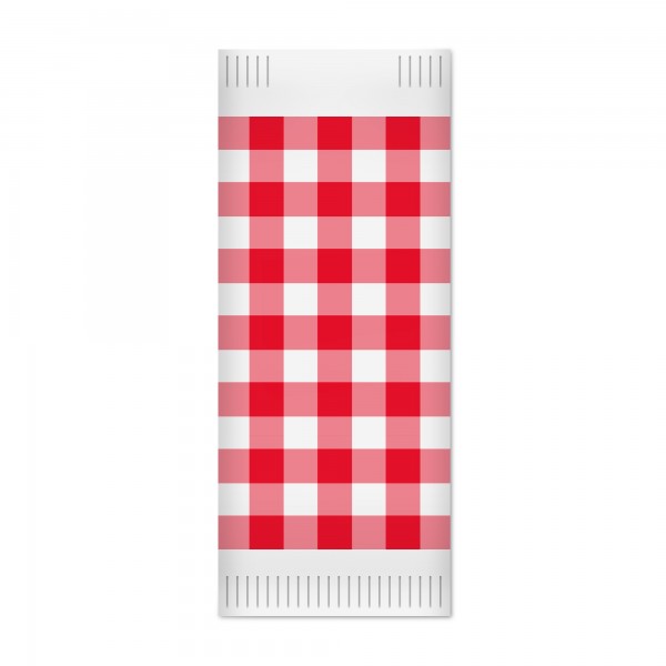 Porta posate Tissue decorati - fantasia Snack - Fato - conf. 1000 pezzi Porta posate Tissue decorati - fantasia Snack - Fato - conf. 1000 pezzi