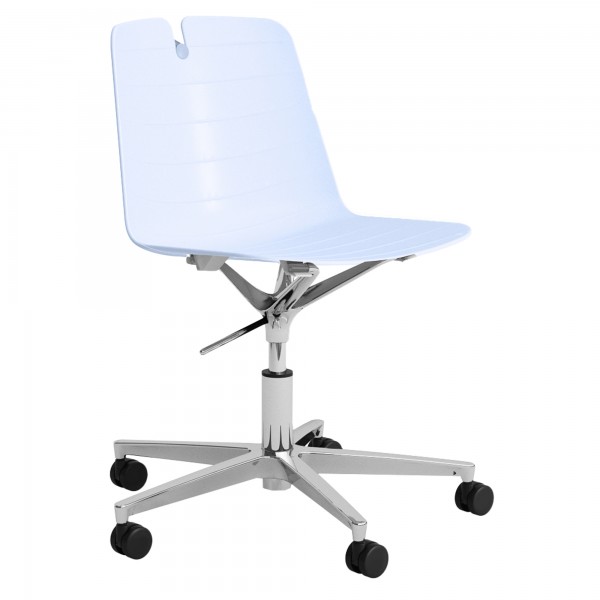 Seduta Home/Office Mindy MNGP - senza braccioli - celeste - Unisit Seduta Home/Office Mindy MNGP - senza braccioli - celeste - Unisit