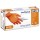 Guanti in nitrile N85 - ultra resistenti - tg L - arancione - Reflexx - conf. 50 pezzi
