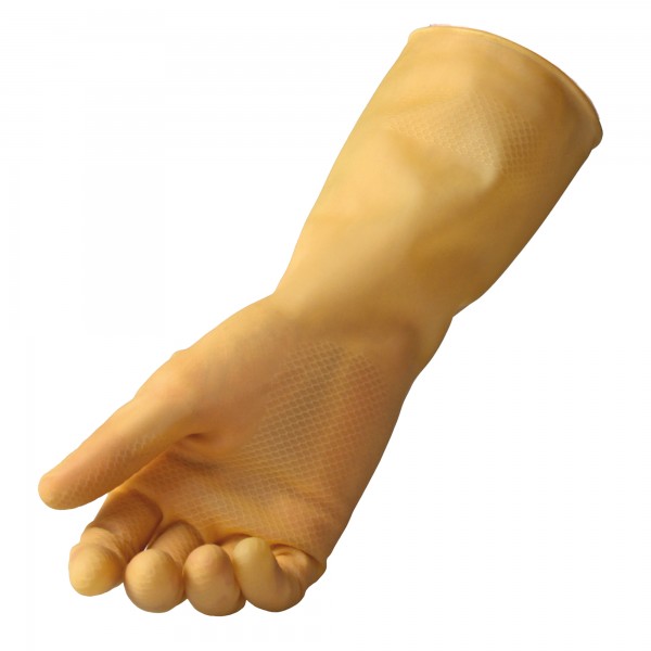 Coppia di guanti in lattice non felpato R92 - tg M - giallo - Reflexx Coppia di guanti in lattice non felpato R92 - tg M - giallo - Reflexx