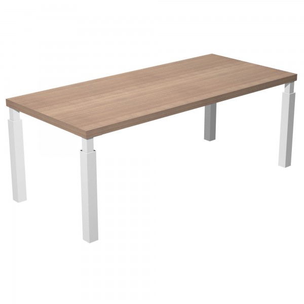 Scrivania direzionale Prestige Quadro - 210 x 90 cm - ciliegio arabis/bianco - Artexport Scrivania direzionale Prestige Quadro - 210 x 90 cm - ciliegio arabis/bianco - Artexport