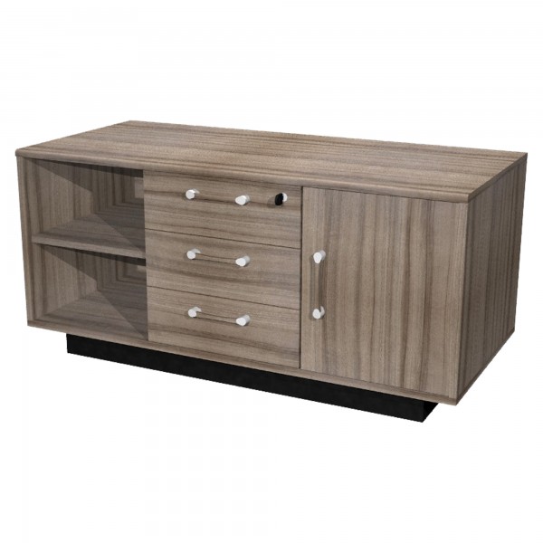 Mobile di servizio Elegance - 120 x 55 x 56,6 cm - noce toscano - Artexport Mobile di servizio Elegance - 120 x 55 x 56,6 cm - noce toscano - Artexport