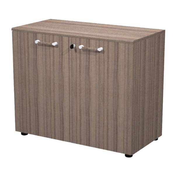 Mobile basso Elegance - con ante - 90 x 45,2 x 75 cm - noce toscano - Artexport Mobile basso Elegance - con ante - 90 x 45,2 x 75 cm - noce toscano - Artexport