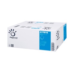Carta igienica interfogliata Simplify - goffratura wave - 15 gr - Papernet - pacco da 224 strappi