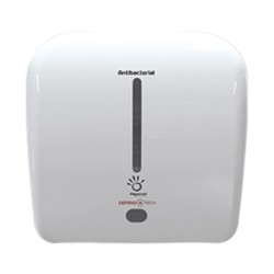 Dispenser antibatterico Universus No Touch - Defend Tech - 22,6 x 32,1 x 3,3 cm - Papernet