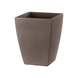 Vaso Quadro Veneto - 56 L - PE - cappuccino - TeraPlast