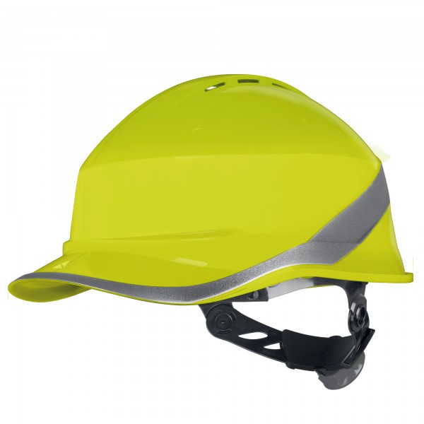Elmetto da cantiere Diamond VI Wind - giallo - Deltaplus Elmetto da cantiere Diamond VI Wind - giallo - Deltaplus