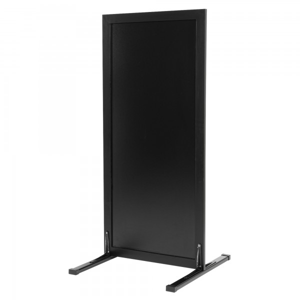 Lavagna da terra Stand Woody - 117 x 56 x 60 cm - nero - Securit Lavagna da terra Stand Woody - 117 x 56 x 60 cm - nero - Securit
