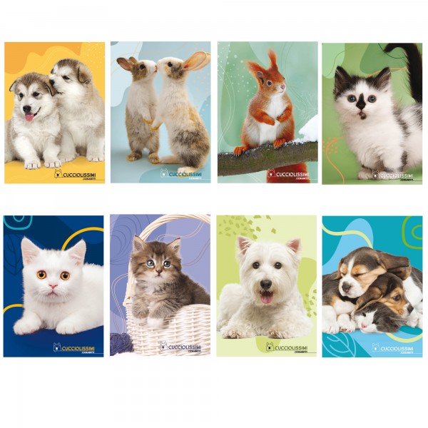 Maxiquaderno Cucciolissimi 2023 - A4 - 10 mm - 21 fogli - 80 gr - Blasetti Maxiquaderno Cucciolissimi 2023 - A4 - 10 mm - 21 fogli - 80 gr - Blasetti