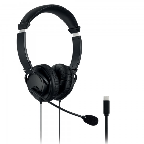 Cuffie ad alta fedeltà - con microfono - connessione USB-C - Kensington Cuffie ad alta fedeltà - con microfono - connessione USB-C - Kensington
