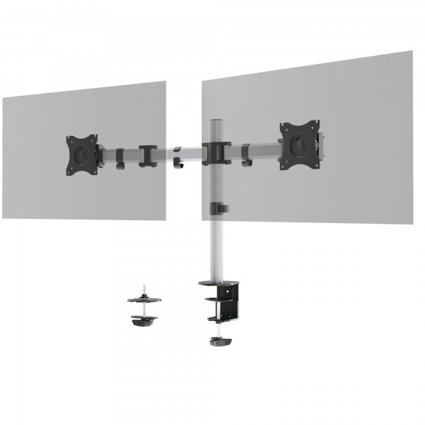 Braccio porta monitor Select 5095-23 - per 2 monitor - Durable Braccio porta monitor Select 5095-23 - per 2 monitor - Durable