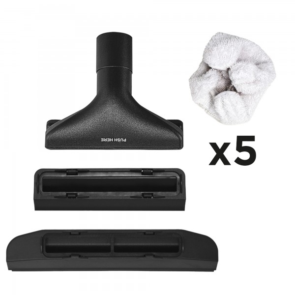 Kit lavavetri e imbottiti vapore e aspirazione - per Vaporetto MV - Polti Kit lavavetri e imbottiti vapore e aspirazione - per Vaporetto MV - Polti