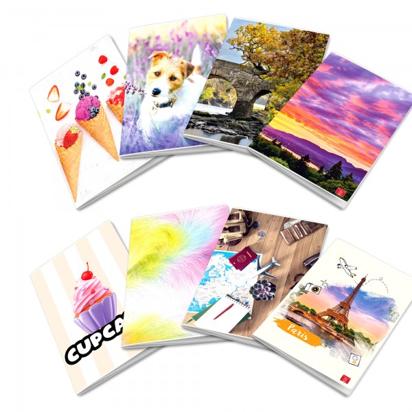 Maxiquaderno assortimento Ragazza - A4 - 1 rigo - 42 fogli - 80 gr - Pigna Maxiquaderno assortimento Ragazza - A4 - 1 rigo - 42 fogli - 80 gr - Pigna