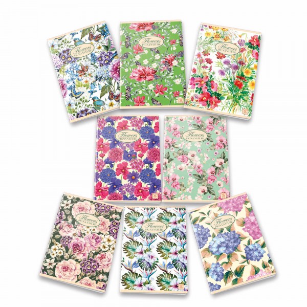 Quaderno Nature Flowers - A5 - 5 mm - 42 fogli - 80 gr - Pigna Quaderno Nature Flowers - A5 - 5 mm - 42 fogli - 80 gr - Pigna