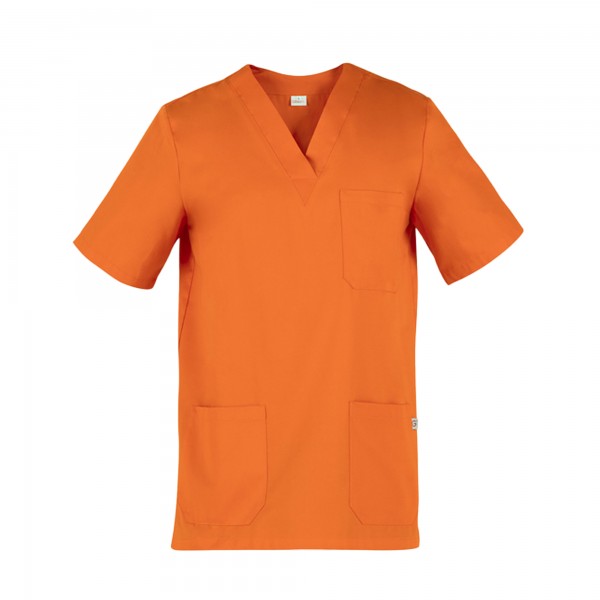 Casacca Jason - unisex - manica corta - taglia S - arancio - Giblor's Casacca Jason - unisex - manica corta - taglia S - arancio - Giblor's