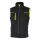 Gilet donna Saturn Lady - taglia M - nero/giallo - U-Power