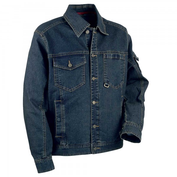 Giacca di jeans Basel - taglia 50 - blu navy - Cofra