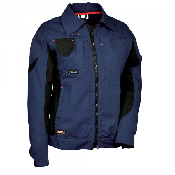 Giacca donna Work Woman - taglia 48 - blu navy/nero - Cofra Giacca donna Work Woman - taglia 48 - blu navy/nero - Cofra