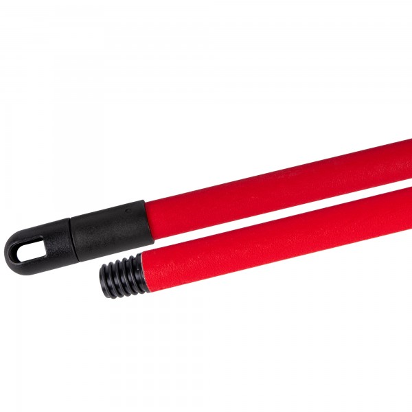 Manico Frosted - con vite a filetto universale - 130 cm - rosso - La Briantina Professional Manico Frosted - con vite a filetto universale - 130 cm - rosso - La Briantina Professional