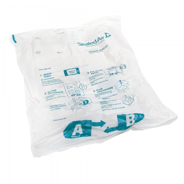 Sacchetti di protezione Instapak Quick RT - per imballaggi - 38 x 46 cm - Sealed air - conf. 36 pezzi Sacchetti di protezione Instapak Quick RT - per imballaggi - 38 x 46 cm - Sealed air - conf. 36 pezzi