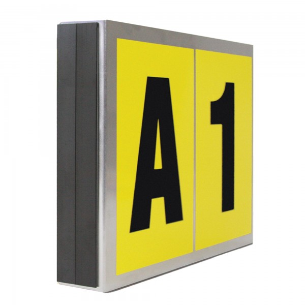 Pannello magnetico per magazzino - supporto doppio - 26 x 31,8 cm - Beaverswood
