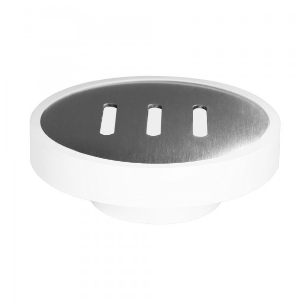 Portasapone - PVC - bianco - Laminart Portasapone - PVC - bianco - Laminart