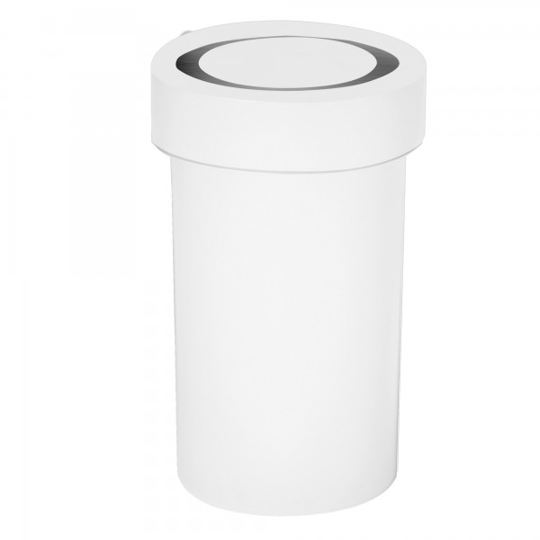 Porta spazzolino - PVC - bianco - Laminart Porta spazzolino - PVC - bianco - Laminart