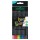 Matite colorate triangolare Black Edition - colori assortiti - Faber-Castell - conf.12 pezzi
