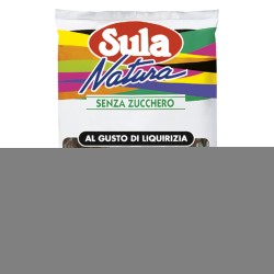 Caramelle - gusto liquirizia - busta 1 kg - Sula