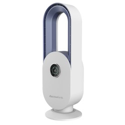 Ventilatore a torretta senza pale - 3 velocità - 45 W - 22,5 x 22,5 x 67,5 cm - Melchioni Family